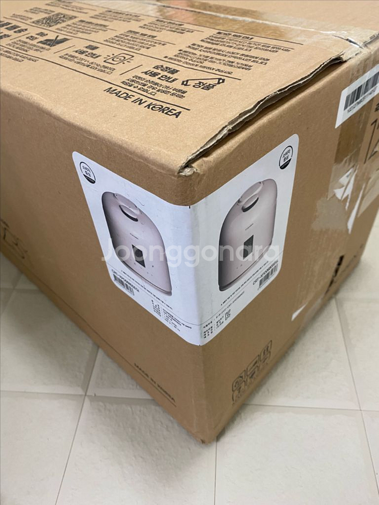 쿠첸밥솥 123 올스테인리스 듀얼프레셔 IH 전기압력밥솥 6인용 새제품--1