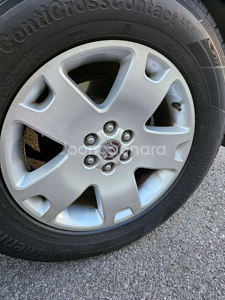 18인치 모하비순정 휠타이어 세트--0