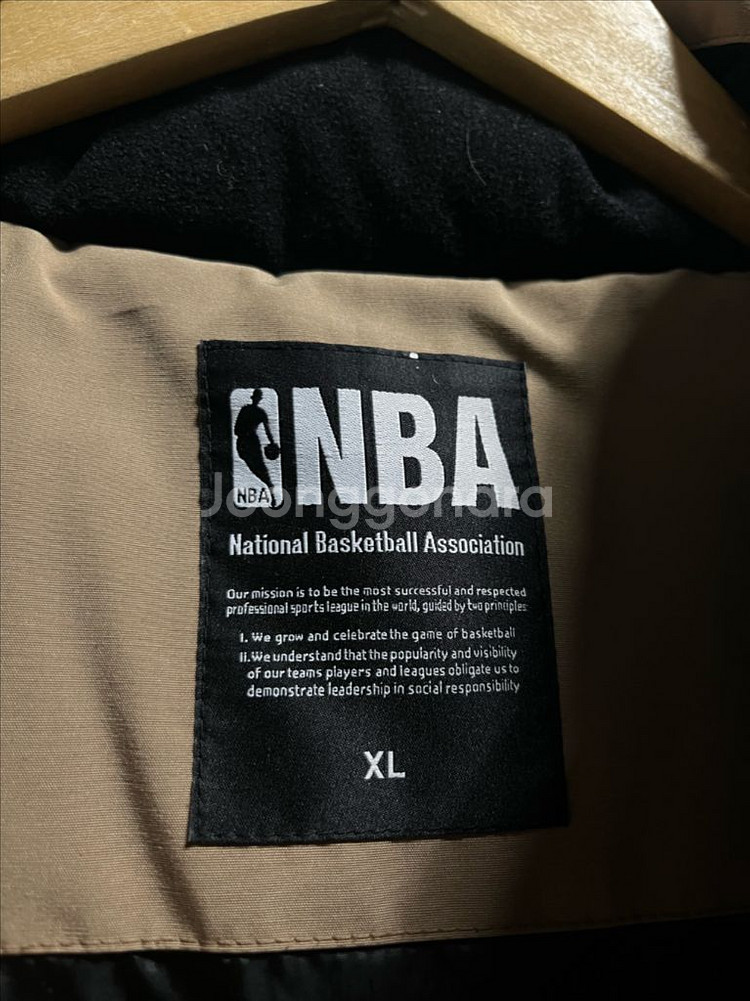 105-110 NBA 덕다운 오리털 패딩조끼--3