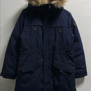 100 K2 덕다운 오리털 라쿤 패딩