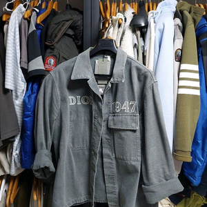 디올 1947 데님 자켓 50 오블리크데님 교신가능
