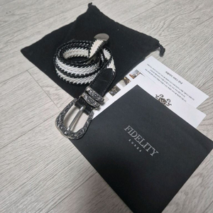 [110]피델리티 위빙 벨트/ 티베리오 페레티 rrl 러스트무드 새들러스