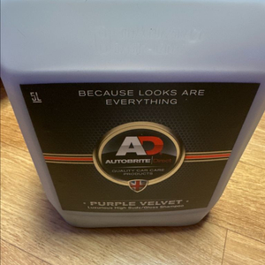 AD 오토브라이트 퍼플벨벳 카샴푸 5L 갤런