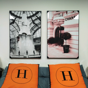 샤넬그림 샤넬액자 감성 대형 그림액자 그림 액자 팝아트 인테리어소품 명품그림 명품액자 꽃 곰인형 콜라보 인테리어