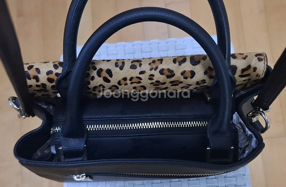 송치패턴 토트백 새상품--3