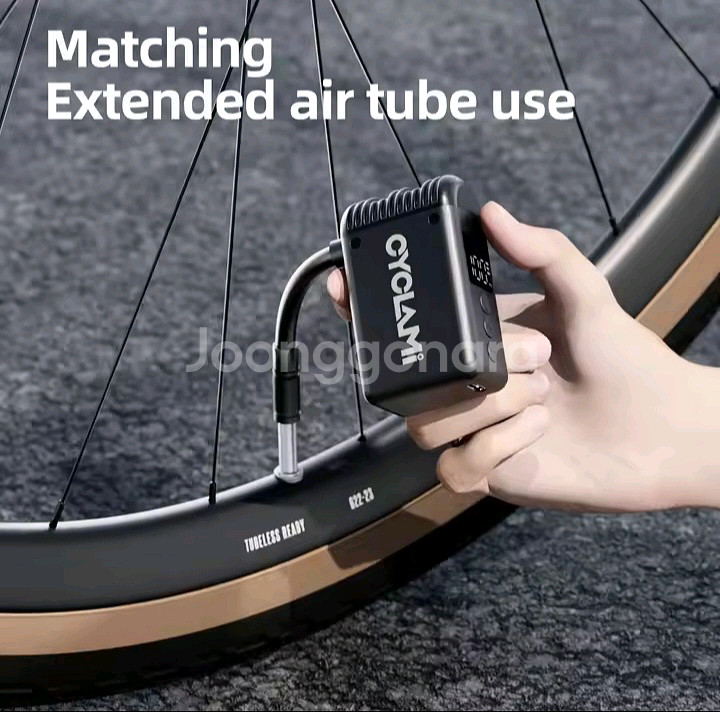 [새제품] 미니 자전거펌프 공기주입기--3