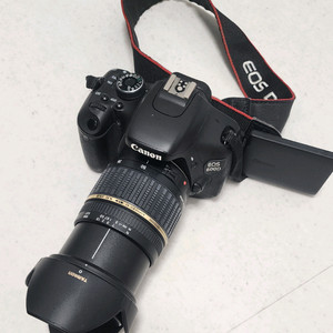 Canon 캐논 EOS 600D DSLR 카메라 + 탐론 렌즈 17-50 F2.8 풀셋트