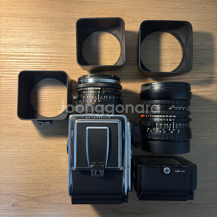 핫셀블라드 503cxi, cf80mm, cfi50mm, a24 필름백--0