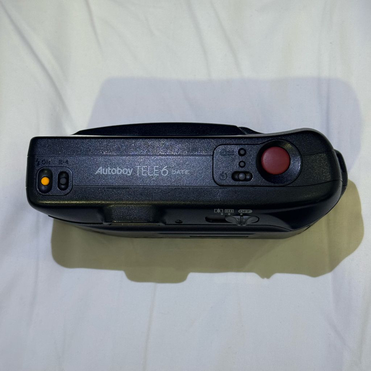 캐논 오토보이 텔레6 필름카메라--2