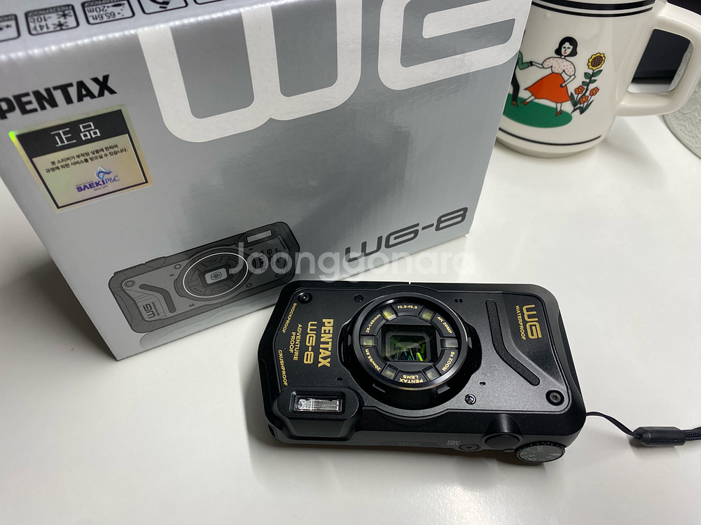 펜탁스 WG-8 방수카메라--1