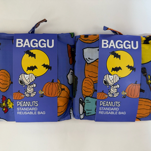 바쿠 스누피 펌킨 에코백 장바구니