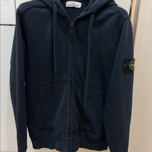 스톤아일랜드 네이비 후드집업 L