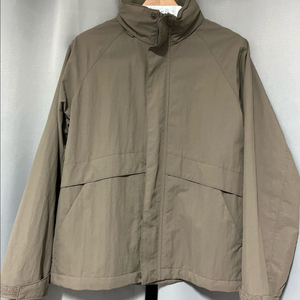 유니클로 윈드블럭 스탠드 블루종 브라운색상 s