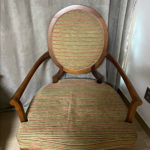 빈티지 원목 의자 2개