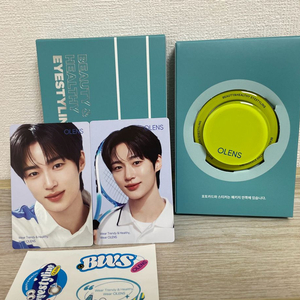 변우석 미공개 포토카드(사인)+그립톡+데코스티커 (새상품) 이미지