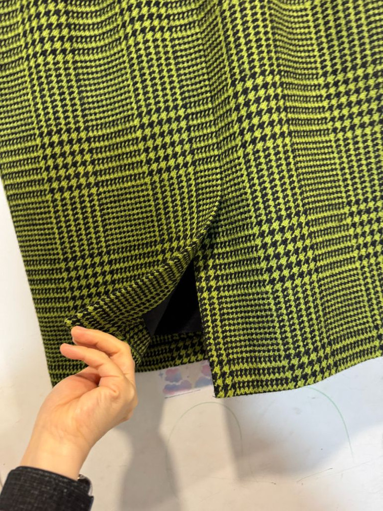 입생로랑 울 스커트--2