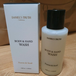 다니엘트루스 바디 앤 핸드워시(포레스트&소울) 새상품