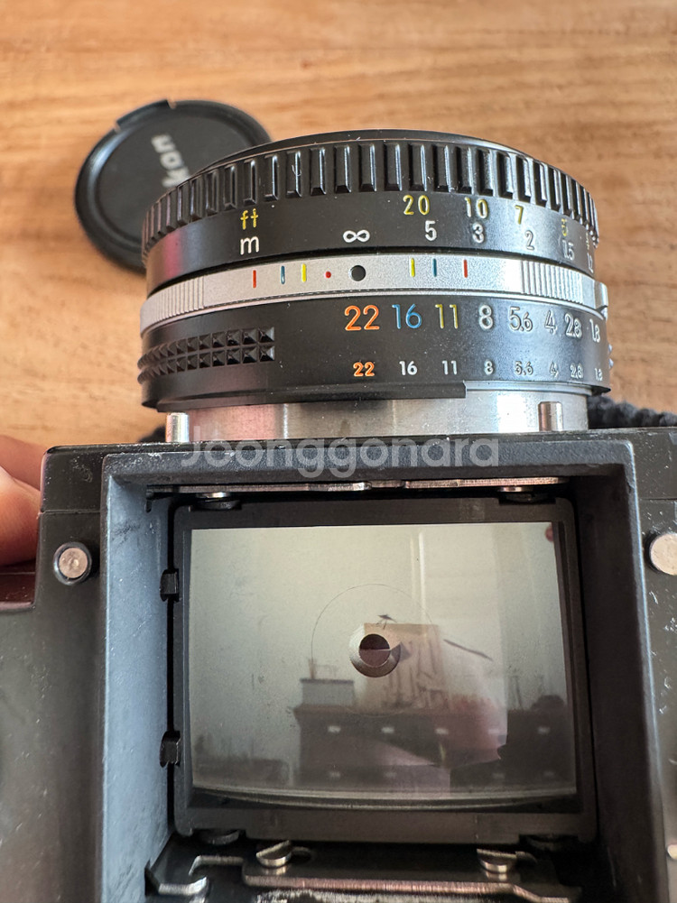 니콘 F2 블랙 삼각뿔 + 50.8 ais 팬케익--9