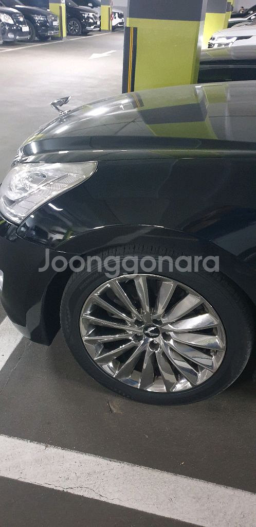 에쿠스 신형 19인치 크롬 터빈휠타이어 18인치 교환 원함, 수원--0