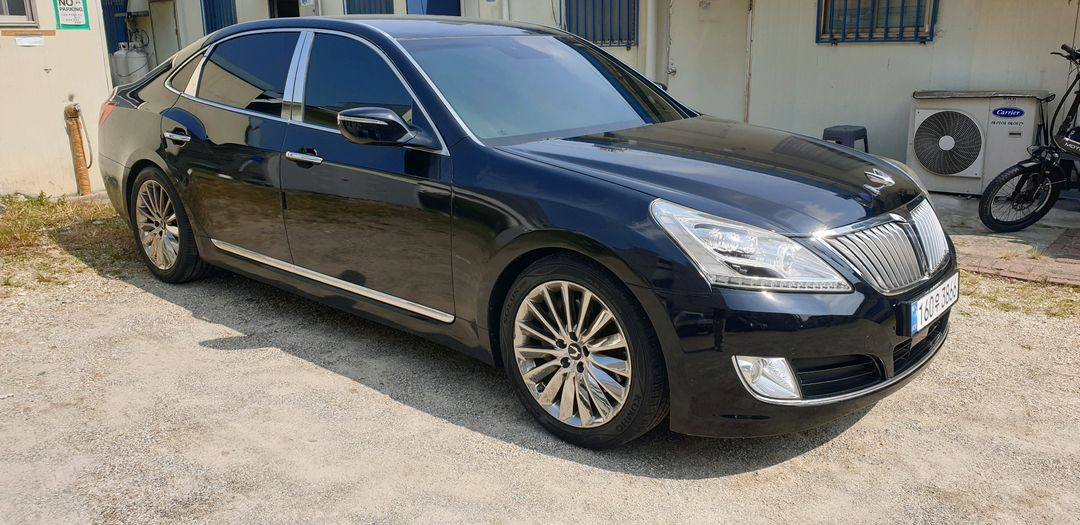 에쿠스 신형 19인치 크롬 터빈휠타이어 18인치 교환 원함, 수원 이미지