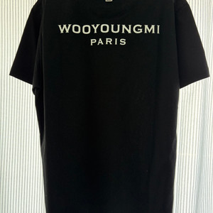 우영미 로고 반팔 티셔츠