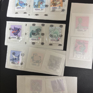 포켓몬 나쵸칩 스티커 판매