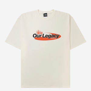 스투시x아워레가시 콜라보 반팔티