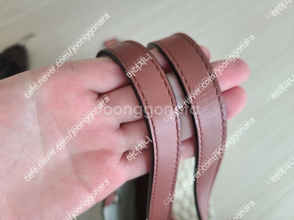 정품 구찌 패브릭 쇼퍼백--3