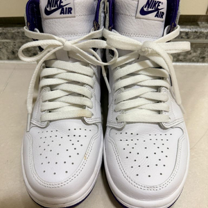 나이키 에어 조던 1 하이 OG 코트퍼플 235 이미지