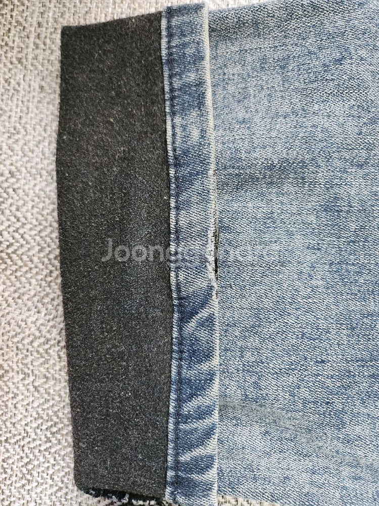 에꼴리어 기모 청바지 145사이즈--5