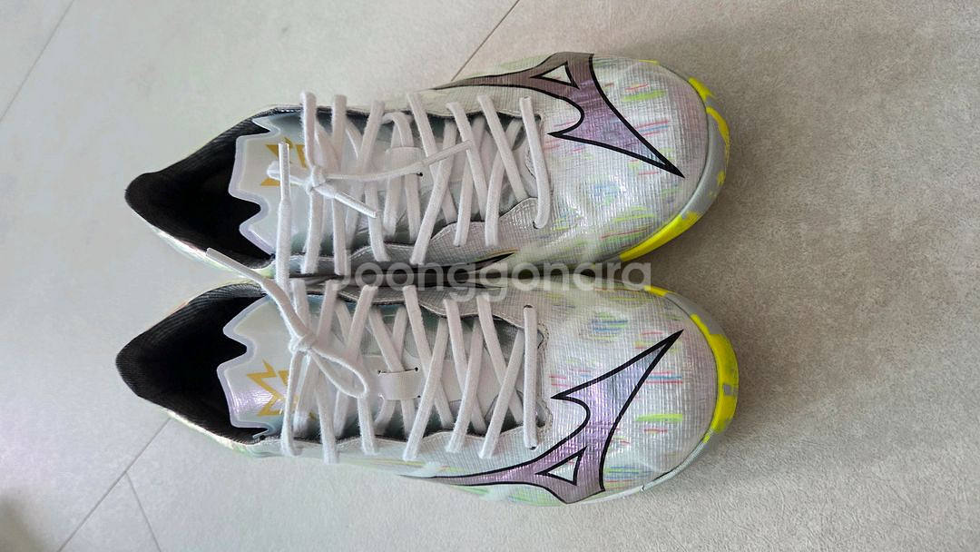 미즈노 모렐리아 알파2 AS TF 엘리트 풋살화 255mm--4