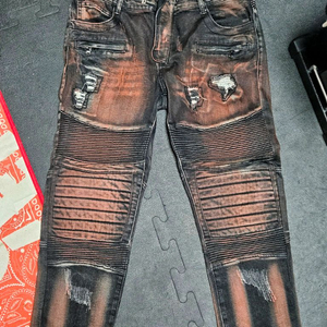 발망 남성 디스진 데님 바지 34