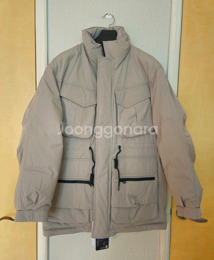 새상품)85만원 가넷옴므 구스다운 패딩 105 거위털 자켓 점퍼 코트 리버클래시 지오송지오 시스템옴므 타임옴므--0