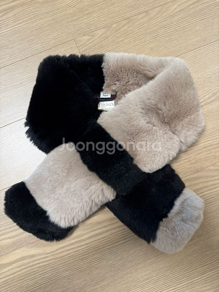 SJSJ 토끼털 100% 머플러--0