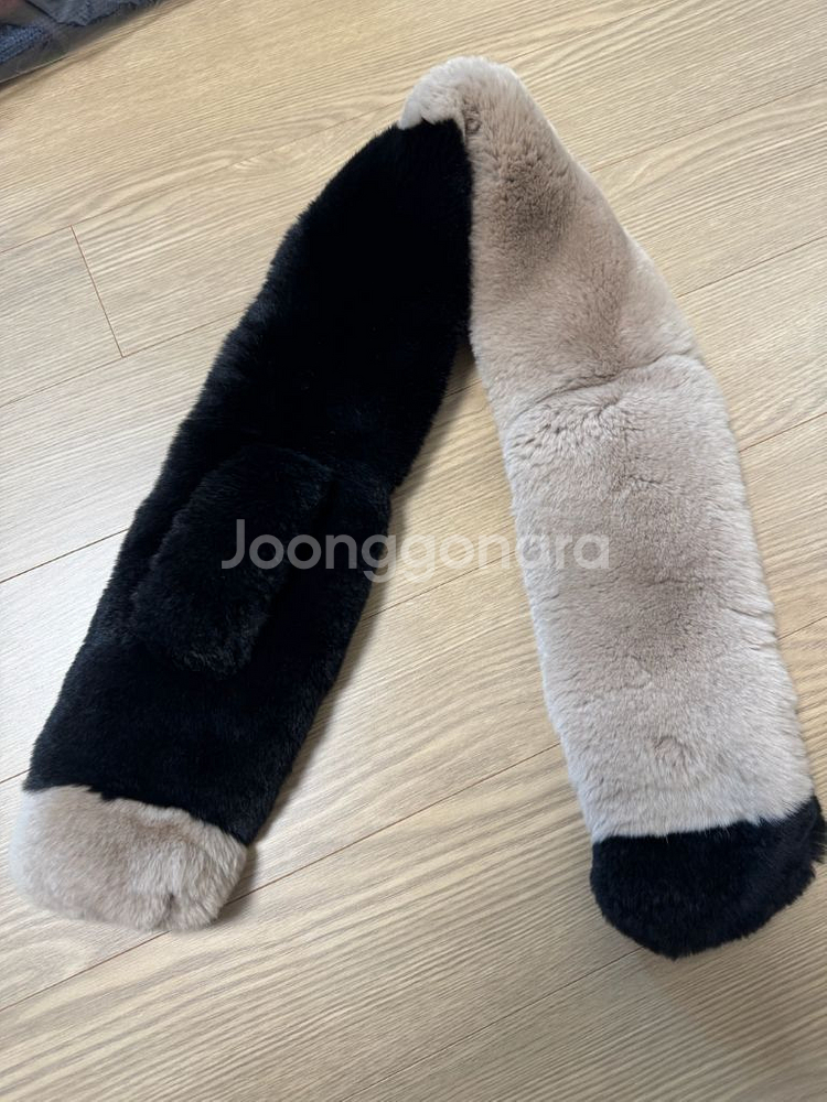 SJSJ 토끼털 100% 머플러--1