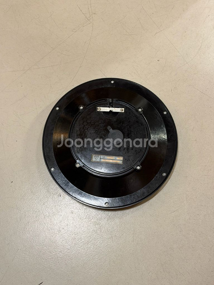 프라고트론 37cm 벽시계 (블랙 프레임)--2