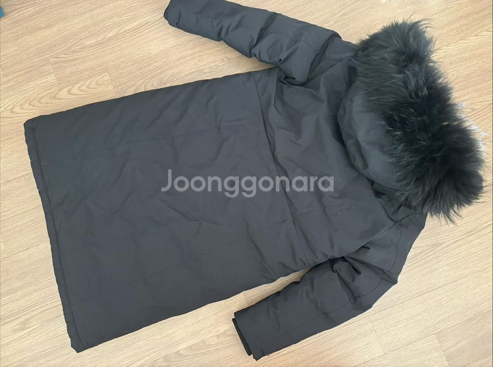 상태최상 코오롱 안타티카 구스 롱패딩 롱기장 여 95 리페어킷포함--2