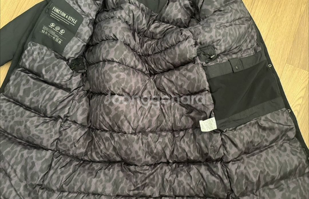 상태최상 코오롱 안타티카 구스 롱패딩 롱기장 여 95 리페어킷포함--4