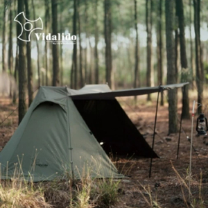 (가격인하) 비달리도 군용 타입 A형 텐트 풀세트 카키
