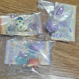 포켓몬센터 변신메타몽 가챠 잉어킹 또가스 메리프 피규어