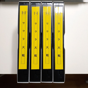 일본어 더빙판 애니메이션 녹화 비디오 테이프 4개