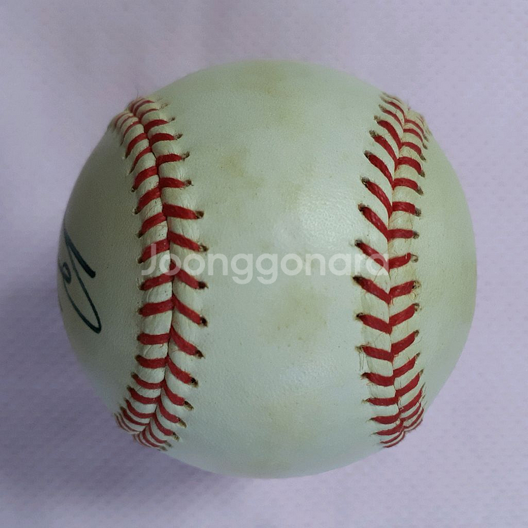 백인천 일본시절 1970년대 친필 싸인볼--5