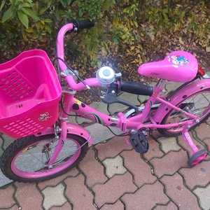 아펙스 16인치 접이식 유아 보조바퀴 자전거