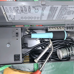 미국 새제품 인두기 세트 인두 열풍기 납땜기 고데기 납땜인두기