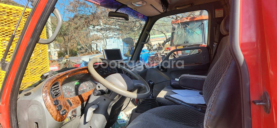 현대 마이티 3.5톤 고소작업차 바가지차--7