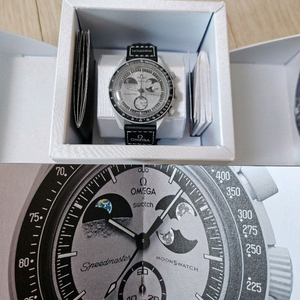 (새상품)스와치 x 오메가 바이오세라믹 문스와치 미션 투 어스페이즈