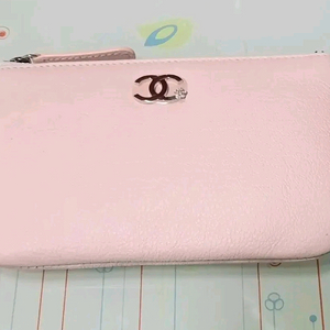 샤넬 핑크 컬러 클러치백 정품