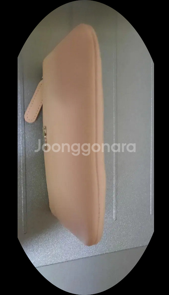 샤넬 핑크 컬러 클러치백 정품--3