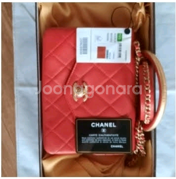 샤넬 캐비어 레더 퀼팅 핸드백 정품--2