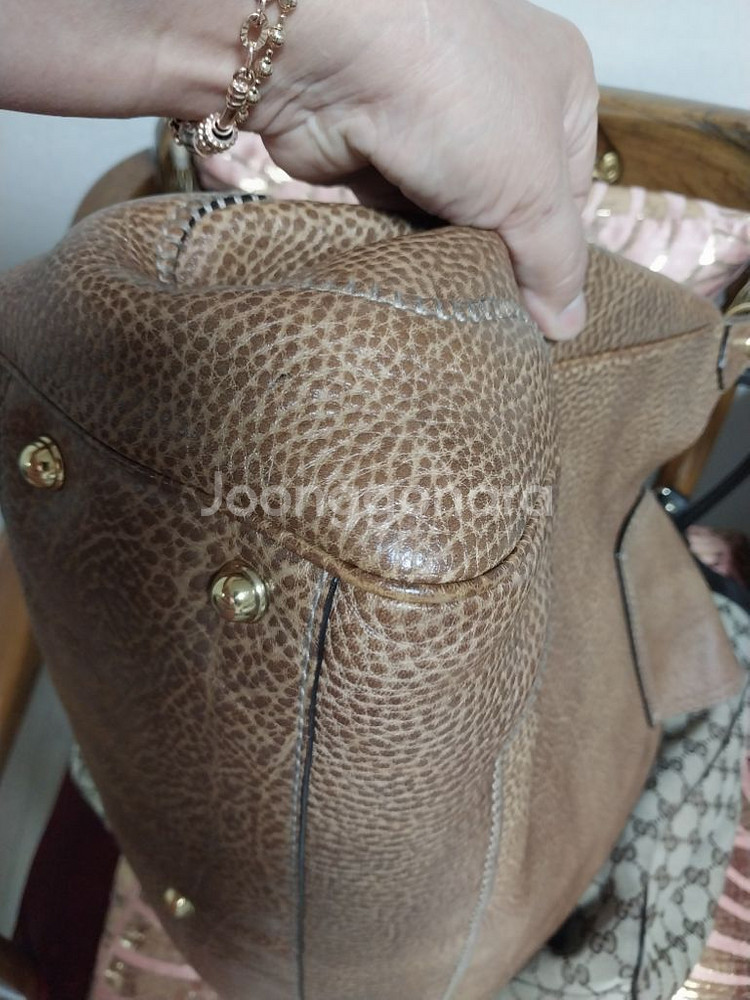 정품구찌숄더백--7